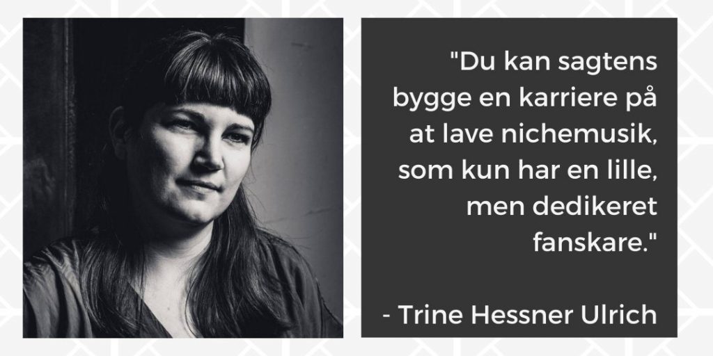Løft din karriere - sådan får du gang i musikkarrieren af Trine Hessner Ulrich.